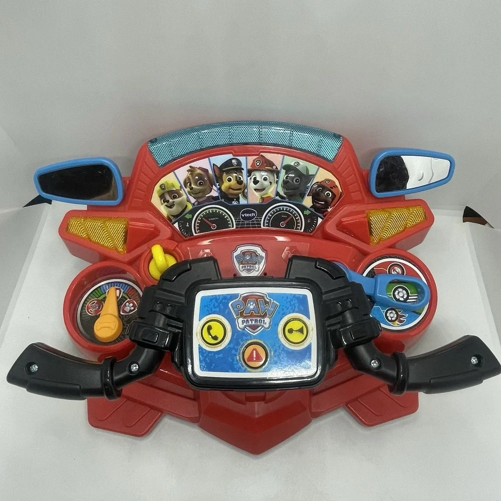 VTech PAW Patrol Interactive Rescue Driver ATV & Fire Truck Lights Sounds‎